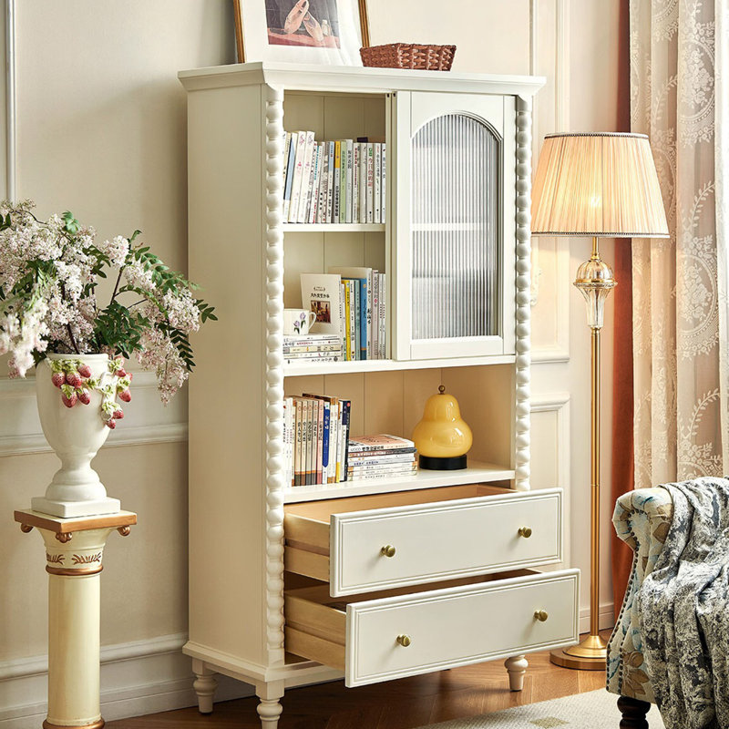 Bibliothèque de luxe de style français