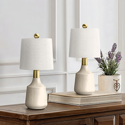 19.75'' Ceramic/Metal Table Lamp For Living Room/bedroom