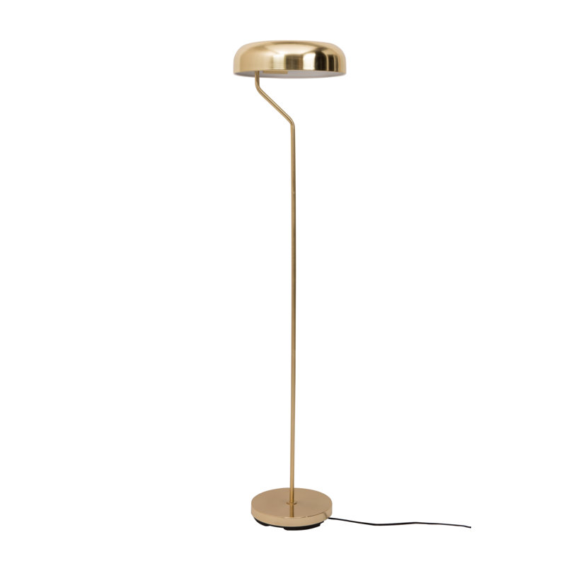 Lampe de travail sur pied 51 "Eclipse, Laiton, Laiton