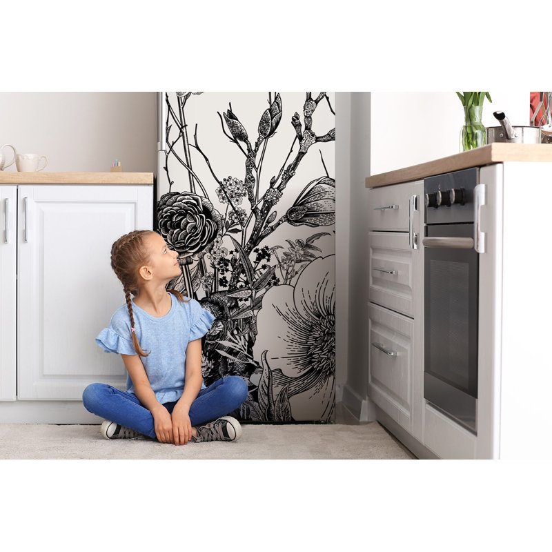 Plants & Flowers Door Decal