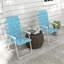 Ensemble de 2 chaises de patio pliantes Outsunny