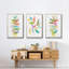 Lune montante, feuilles I 3 pièces-91416311-91416313