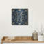 "Motif sur fond bleu" par Alonzo Saunders-1594851709