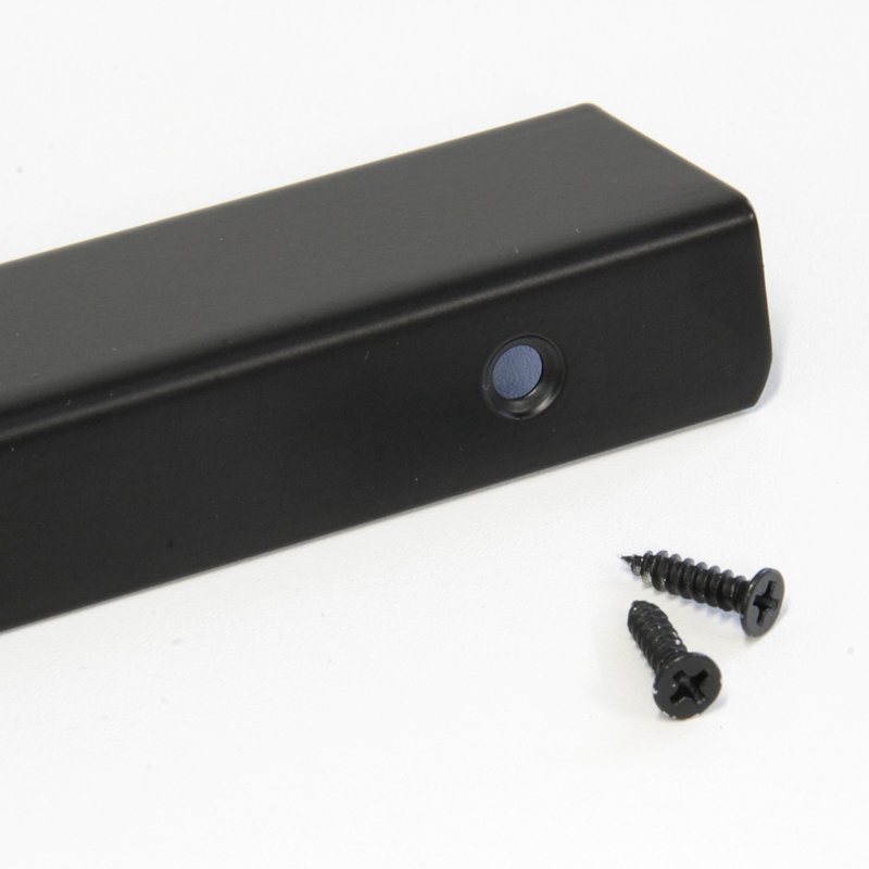 Matte Black Stainless Steel Modern Finger Pull Handle