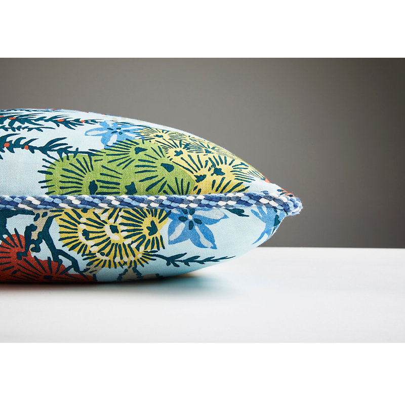 Pacifica Linen Square Pillow Cover & Insert, Sunrise