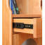 Vitrine simple en bois massif multifonctionnel