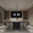 4FT 40W 3CCT Dimmable Anti-Glare Louvre Lens Linear Light, 3000K/4000K/5000K Selectable