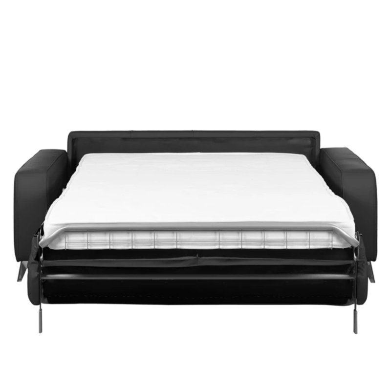 Kitt 2 Seater Sofa Bed, Black