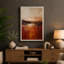 Desert at Dusk Abstract - Wrapped Canvas-1391052417-1391052420