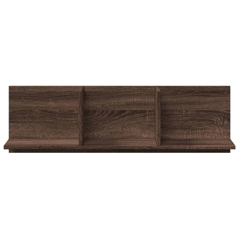 Riese Bracket Shelf, Brown Oak