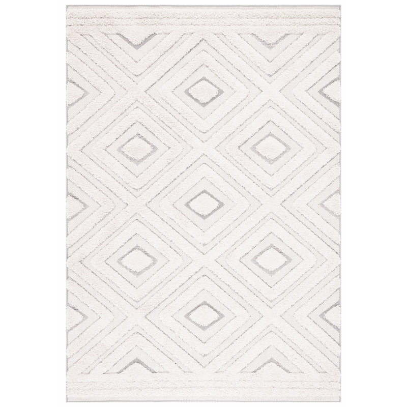 Amrou Performance Geometric Indoor/Outdoor Area Rug, Rectangle 5'3" x 7'7"