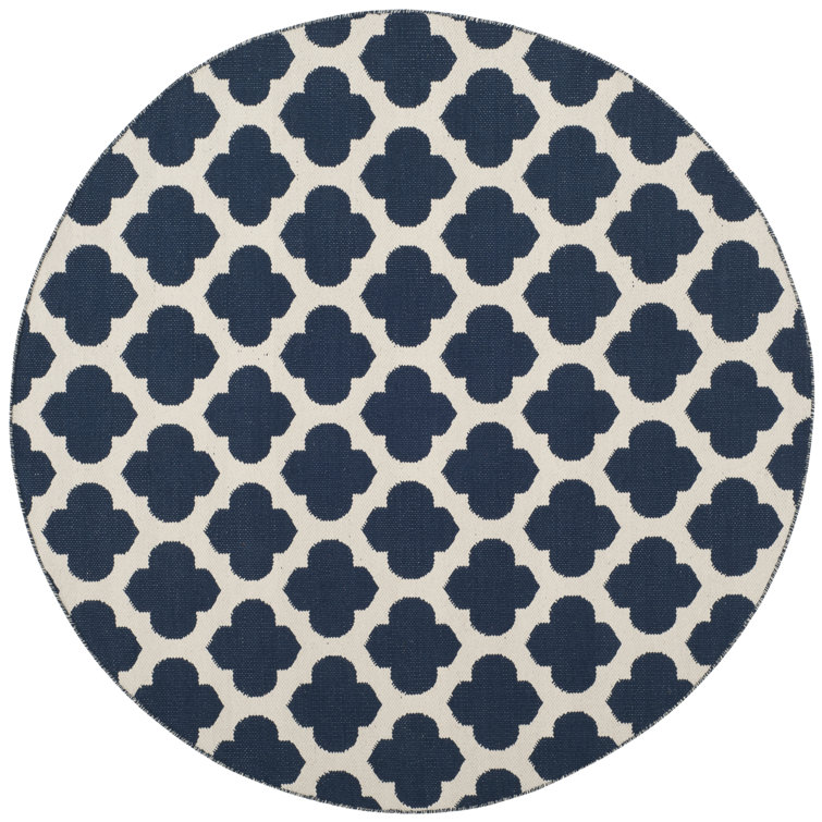 Romona Hand Woven Cotton Geometric Rug