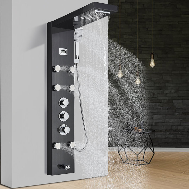 47.63'' Shower Panel with Fixed Shower Head