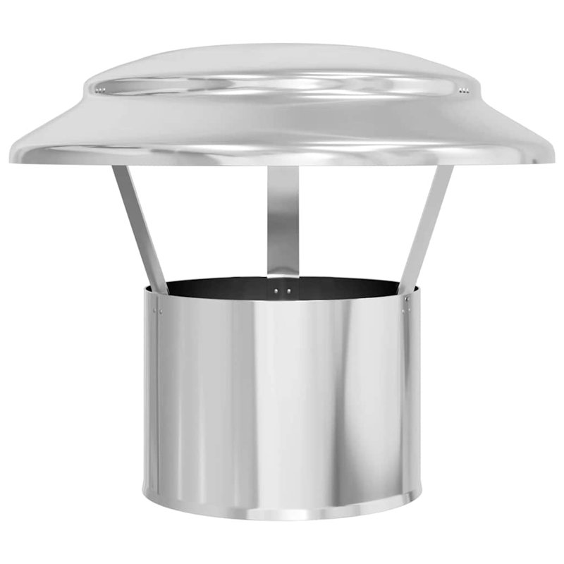 Stainless Steel Fire Pit Accessory, 20cm H x 25cm W x 25cm D