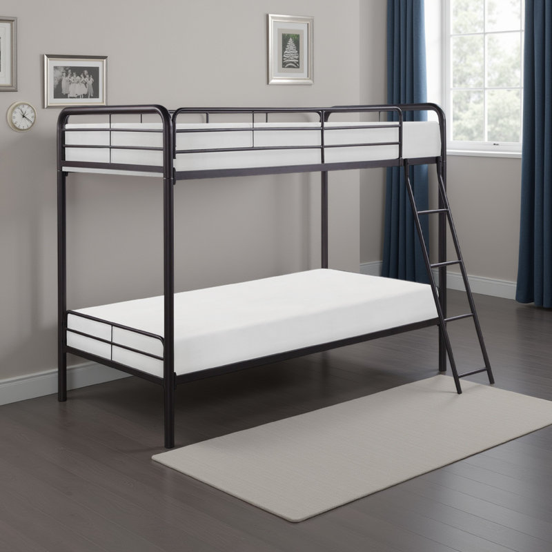 Gospodarczyk Kids Twin Over Twin Bunk Bed