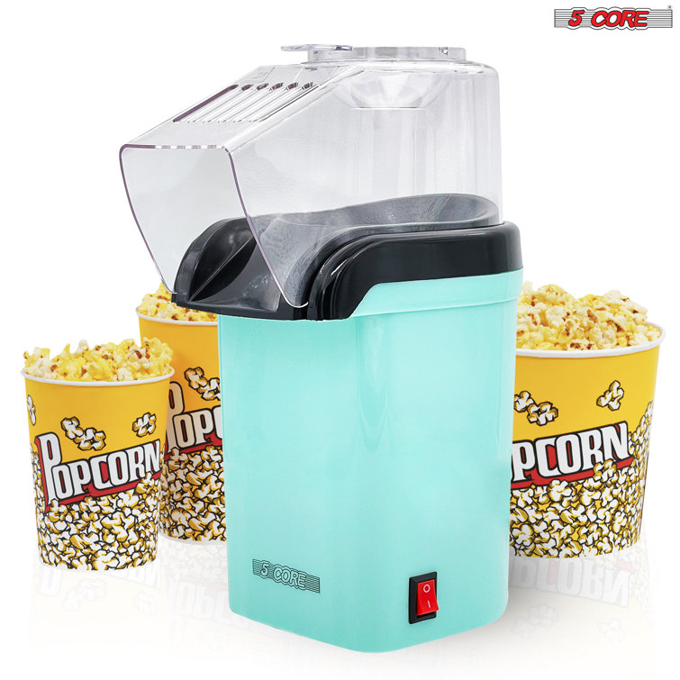  DASH Hot Air Popcorn Popper Maker with Measuring Cup to Portion  Popping Corn Kernels + Melt Butter, 16 Cups - White: Home & Kitchen