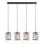 Lomas 4-Light Kitchen Island Chandelier