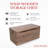 Palmer Walnut Blanket Chest, Natural Stain, 30 Inches-881677619