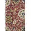 Tapis en laine à motif floral touffeté à la main Ferrera-2032800633