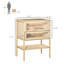 Cage à hamster en bois massif avec porte d'entrée et tablette de rangement