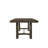 Weathered Oak Finish Dining Table
