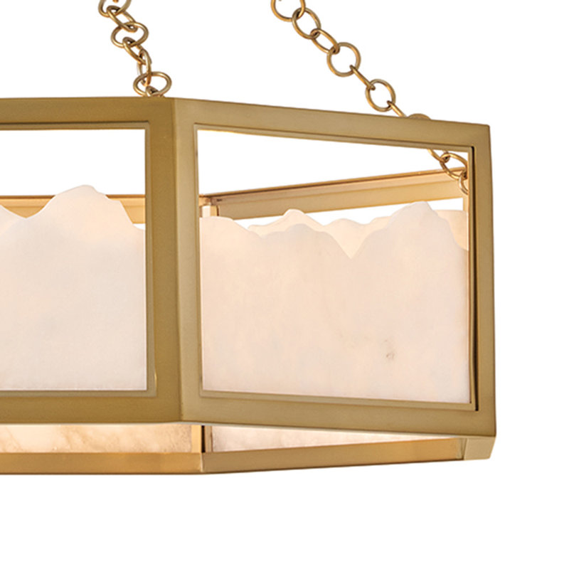 Grand lustre tambour Fredrick Ramond Veleta