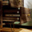 45cm W Manufactured Wood Bedside Table