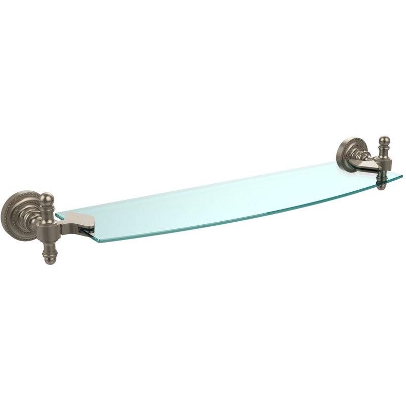 Godinez Bracket Shelf, 22", Antique Pewter