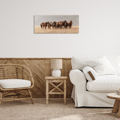 Montana Mares Herd Canvas, design by Christy Berry