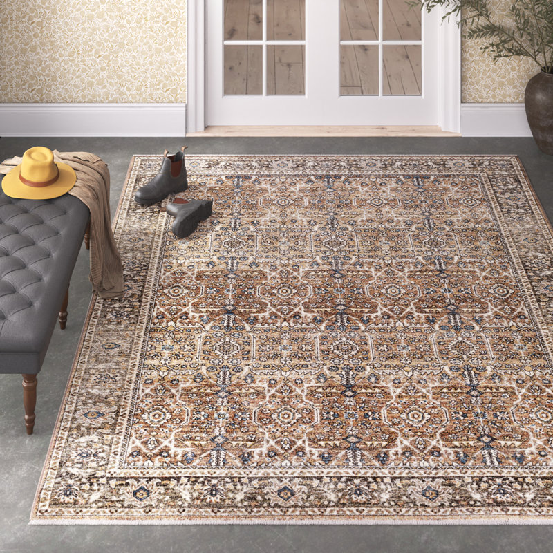 Khan Oriental Indoor Rug, Rectangle 3'11" x 5'11"
