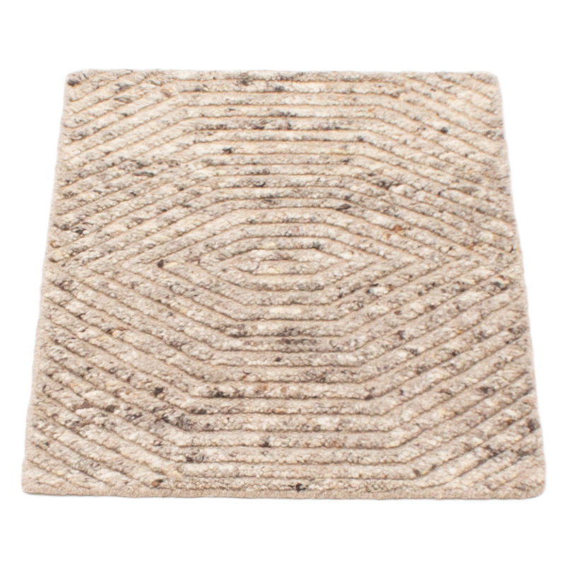 One Of A Kind Tangier Taupe 2'1" x 2'11"Area Rug