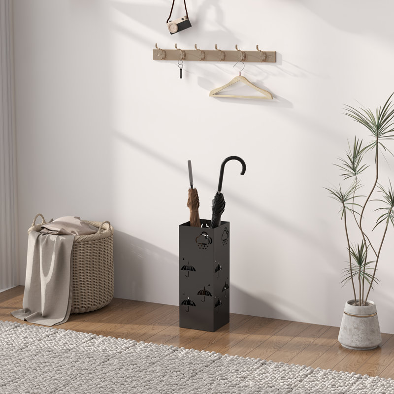 Galvanised Steel Freestanding 4 - Hook Bucket