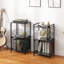Manufactured Wood,Metal 72.5cm H Media Shelves