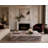Genuine Marble Block Coffee Table - Arabescato Orobico Rosso Marble, 54" Extra Large