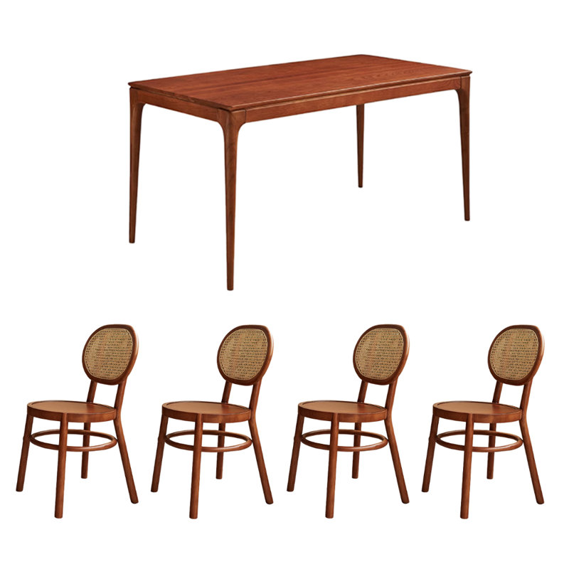 Ensemble de table de salle à manger Simple Retro, H 29,72 po x L 57,08 po x l 31,49 po