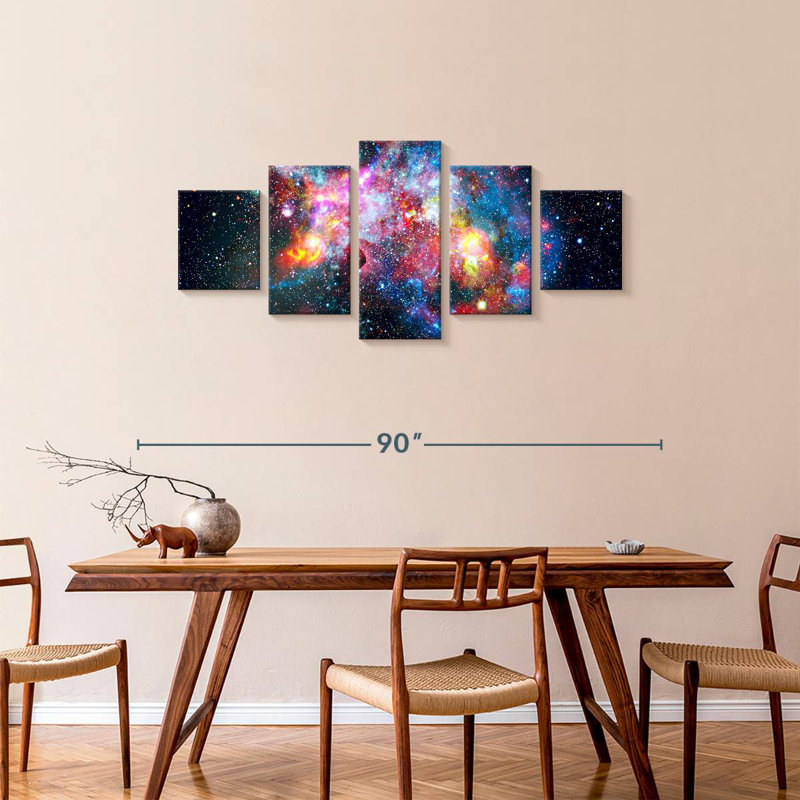 Nebula Clouds, 34" H x 74" W