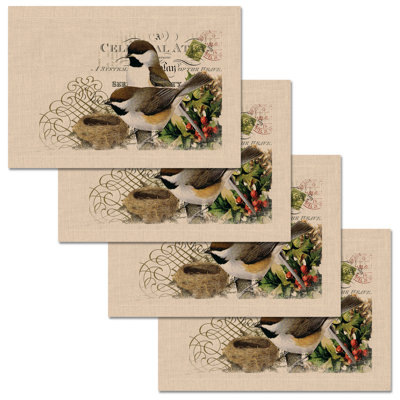 Polyester Animals/Nature Rectangle Placemat