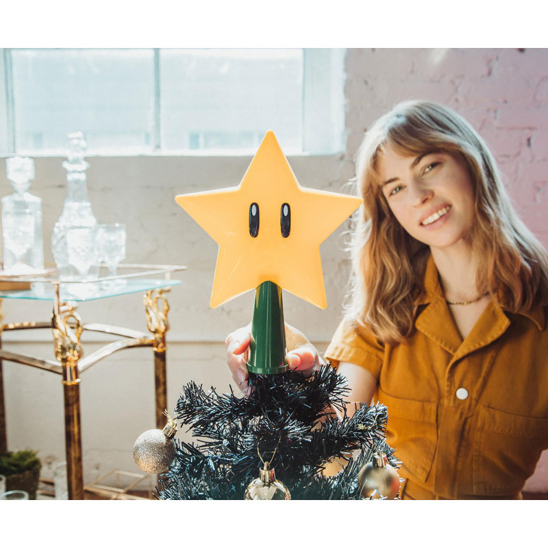 Décoration pour sommet d'arbre de Noël Super Mario Bros.