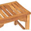 Banc de douche en bois Aladino