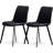 Leather Dining Chairs Set, Upholstered Leather Modern Kitchen Chair, Dining Room Chair With Metal Legs-1912327612-1883518299