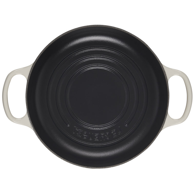 Le Creuset Signature Enameled Cast Iron 1.75 Qt. Bread Oven with Lid, Meringue
