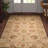 Armintha Oriental Hand-Tufted Wool Beige Area Rug-17989888