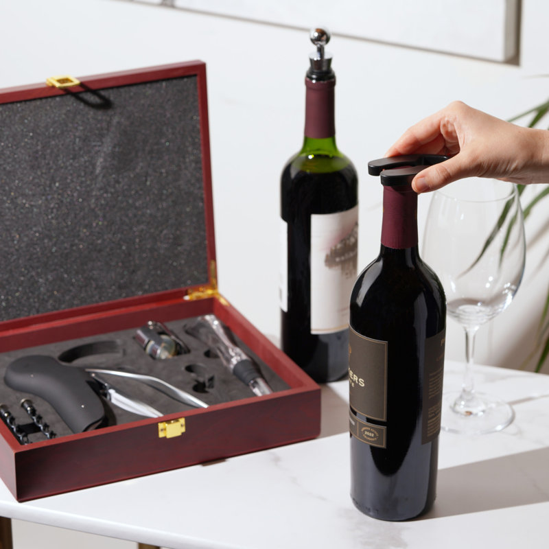 7-Piece Wine Tools Boxed Set