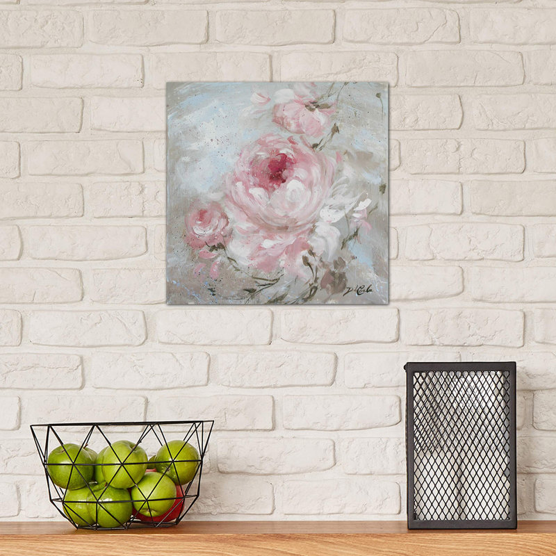 Blush II by Debi Coules - Wrapped Canvas Print, 30.48 cm H x 30.48 cm W