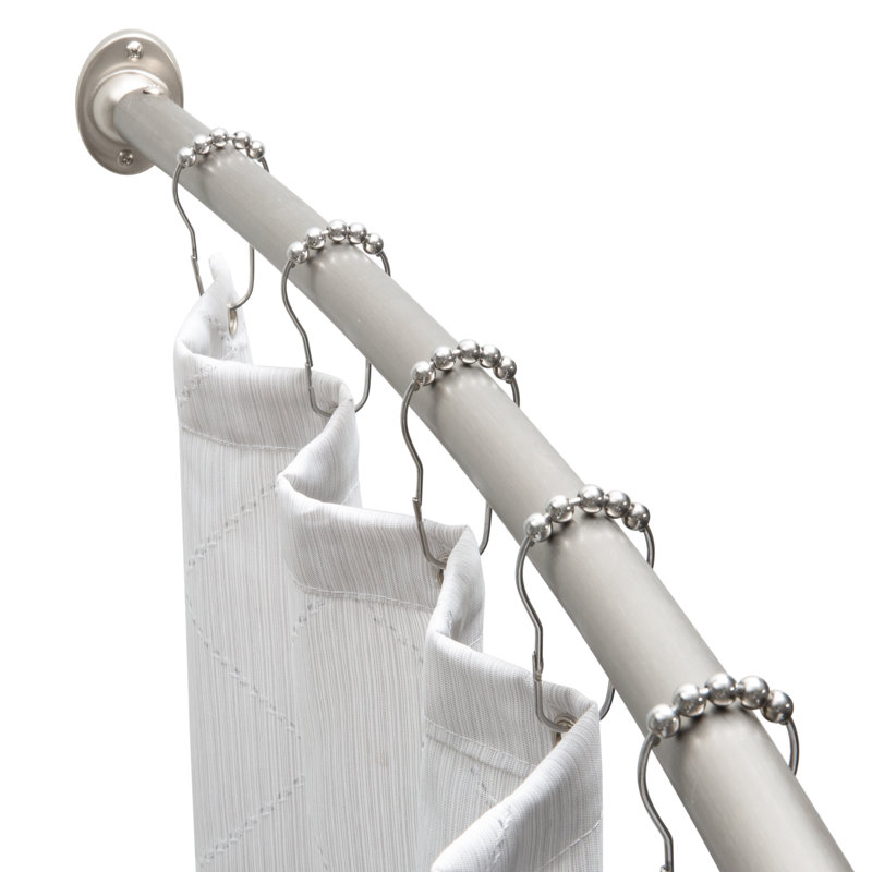 Espanola 72'' Curved Shower Curtain Rod