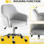 Chaise d'appoint Chaise de loisir moderne avec hauteur de velours réglable et roulettes réglables (LIGHTGRAY)-21847478