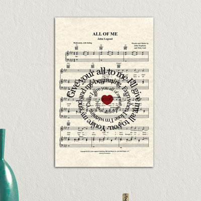 All Of Me - Wrapped Canvas Print