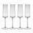 Mikasa Cora 8-Oz Set Of 4 Flute Glasses