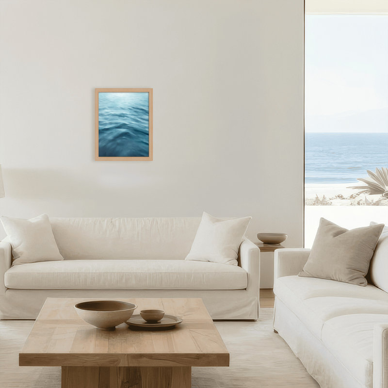 «Coastal Retreat Underwater Clouds XXI» par Megan James, reproduction sur toile flottante, H 20 po x l 16 po x P 1,125 po
