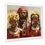 «African Samburi Vibrance I» - art mural tribal africain-1337775988-1337775985